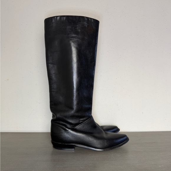 Olympic Shoes - Rare vintage Olympic Sumi leather riding boots handmade in Uruguay Women’s Sz 7M